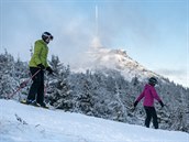 Skiareál na Jetdu v Liberci zahájil v sobotu 26. prosince 2020 sezonu, i kdy...