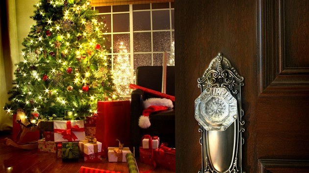 Vánoní stromeek s dárky.