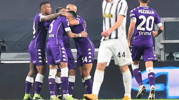 Fotbalisté Fiorentiny si vylápli na Juventus.