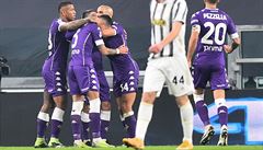 erven a totln vbuch. Juventus doma vyhoel s Fiorentinou, Fialky vyhrly 3:0