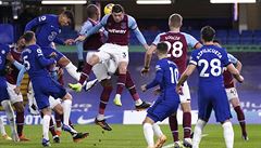 Chelsea v londýnském derby porazila West Ham 3:0.