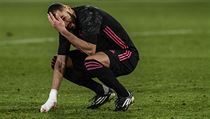 Zklamaný Karim Benzema.
