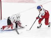 eská hokejová dvacítka bojuje na MS s Rakouskem