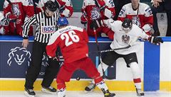Česká hokejová dvacítka bojuje na MS s Rakouskem