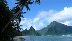 Tichomoský ostrov Samoa.