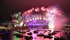 Austrálie oslavila příchod Nového roku velkým ohňostrojem | na serveru Lidovky.cz | aktuální zprávy