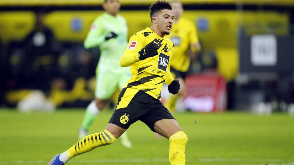 Jadon Sancho se postaral o vítězství Dortmundu.