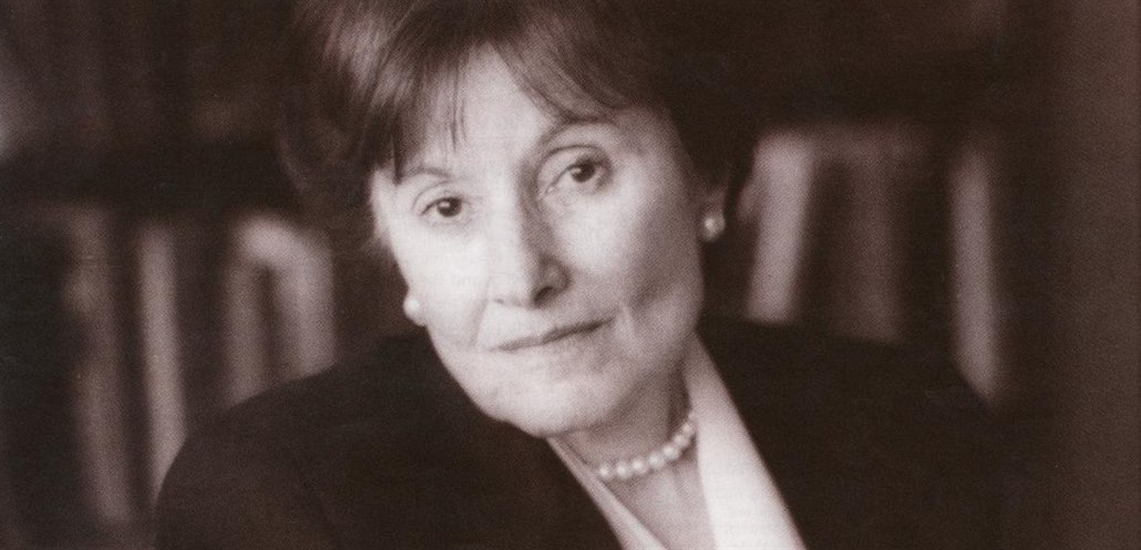 Americká neokonzervativní historička Gertrude Himmelfarbová (1922–2019).