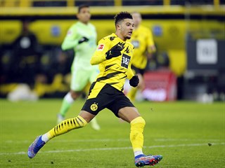 Jadon Sancho se postaral o vtzstv Dortmundu.