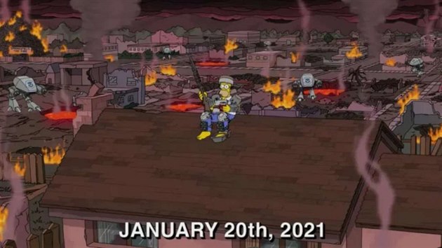 20. ledna 2021 podle Simpsonových.