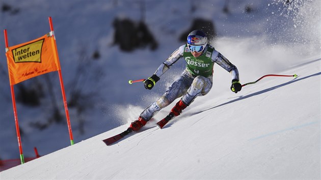 Ester Ledecká ve Svatém Antonu.