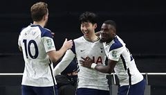 Vhra 2:0 posunula Tottenham do Wembley. Ve finle pohru vyzve vtze manchesterskho derby