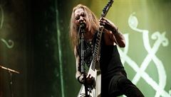 Zemel zpvk a kytarista Alexi Laiho, se svou kapelou Children of Bodom vystupoval i v esku