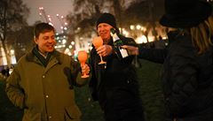 Lidé oslavují v Londýně definitivní odchod Británie z EU. | na serveru Lidovky.cz | aktuální zprávy