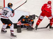 Utkání 36. kola hokejové extraligy: HC Ocelái Tinec - HC Sparta Praha, 17....
