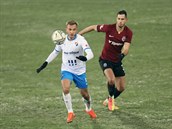 Utkání 15. kola první fotbalové ligy: FC Baník Ostrava  AC Sparta Praha, 17....