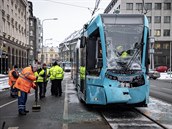 V centru Ostravy se v pátek ráno srazily dv tramvaje. Zranilo se pi tom sedm...