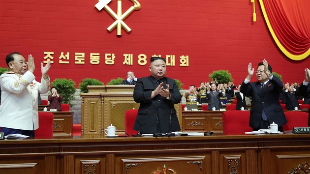 Generální tajemník Korejské strany práce (KSP) Kim ong-un.