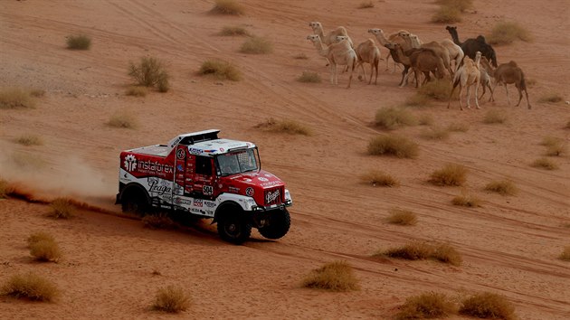 Ale� Loprais na Rallye Dakar.