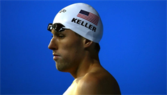 Olympijský vítěz v plavání Klete Keller.