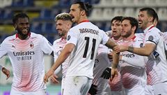 Ibrahimovic dvěma góly zařídil výhru, AC Milán začíná na prvním místě navyšovat náskok