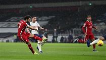 Mohamed Salah pomohl Liverpoolu k výhře nad Tottenhamem.