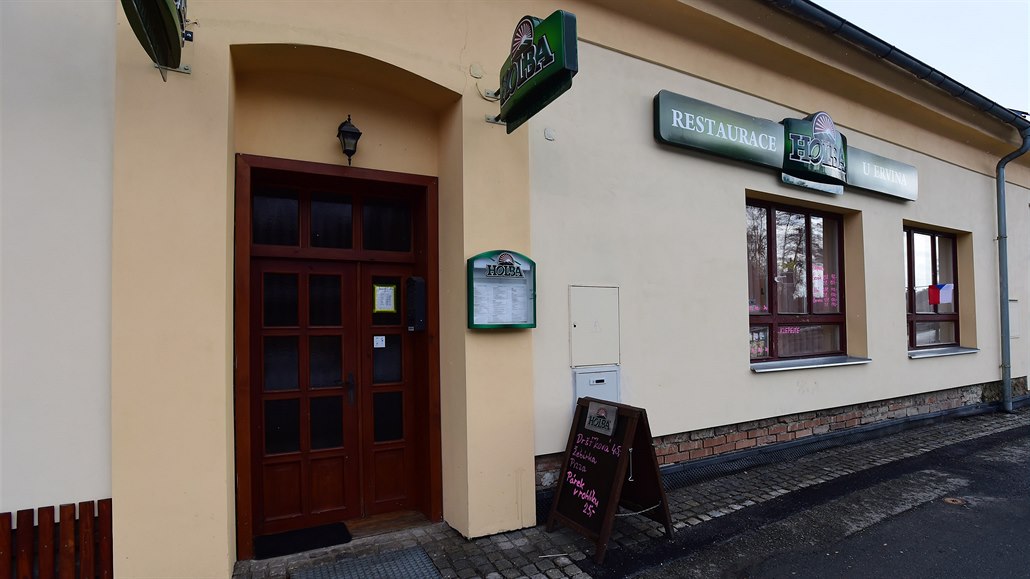 Restaurace U Ervina v Hlubokách u Olomouce na snímku poízeném 25. ledna 2021....