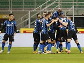 Hrái Interu slaví postup do semifinále italského poháru pes rivala z AC.
