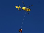 Urse Kryenbühla po pádu v Kitzbühelu peváí helikoptéra