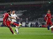 Mohamed Salah pomohl Liverpoolu k výhe nad Tottenhamem.