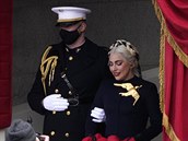 Lady Gaga zazpívala americkou národní hymnu.