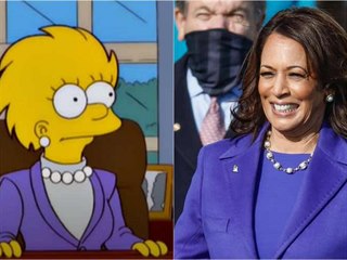 Lza Simpsonov a Kamala Harrisov.