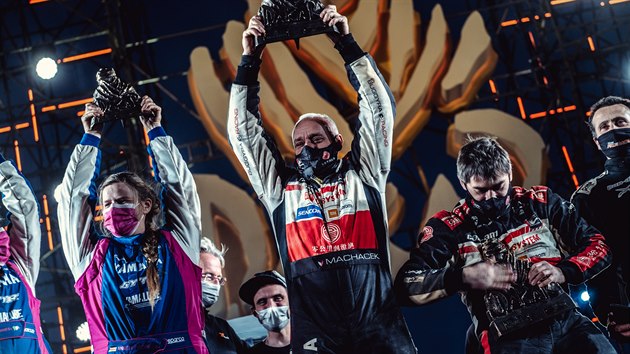 Josef Machá�ek vyhrál Dakar u� po�esté