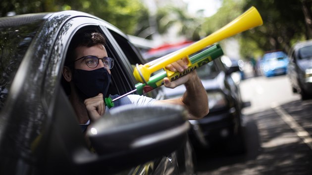 Protest v Brazílii.