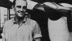 Letecký konstruktér Jaroslav Lonek na snímku z roku 1935.