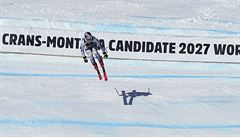 Ester Ledecká v Crans Montan