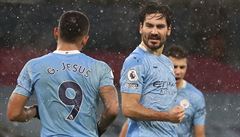 Fotbalisté Manchesteru City v anglické lize porazili Aston Villu