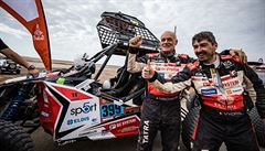 Josef Machá�ek vyhrál Dakar u� po�esté