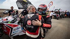 Josef Machá�ek vyhrál Dakar u� po�esté