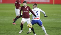 Sparta v utkání s Mladou Boleslaví