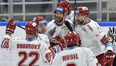 Dohrávka 1. kola hokejové extraligy: HC Kometa Brno - HC Ocelá�i T�inec, 26....