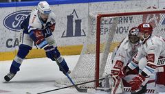 Dohrávka 1. kola hokejové extraligy: HC Kometa Brno - HC Ocelá�i T�inec, 26....