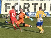 Utkání 17. kola první fotbalové ligy: SFC Opava - Zbrojovka Brno, 31. ledna...