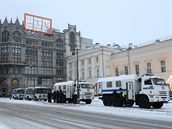Policie v Moskv se pipravuje na oekávané demonstrace v nedli 31. ledna.