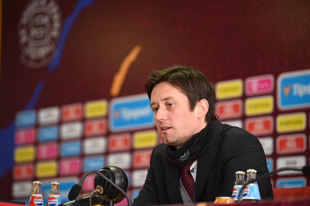 Sportovní �editel Sparty Tomá� Rosický.