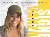 Paige VanZantová oznámila podpis smlouvy s Bare Knuckle FC loni na podzim.