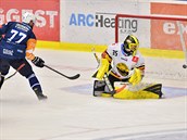 Utkání 43. kola hokejové extraligy: HC koda Plze - HC Verva Litvínov, 5....