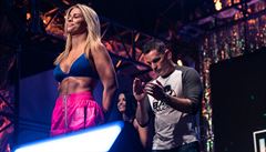 Paige VanZantová na �tvrte�ním vá�ení k Bare Knuckle FC.