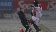Slavia v utkání s P�íbramí