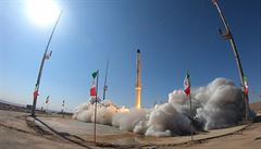 Teherán nezveřejnil, kde a kdy test nosné rakety provedl; podle záběrů íránské...